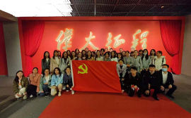 大公国际组织党员、团员参观庆祝中国共产党成立100周年特展