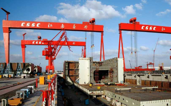 一家中国造船公司已开始建造用于运输液化二氧化碳的船舶